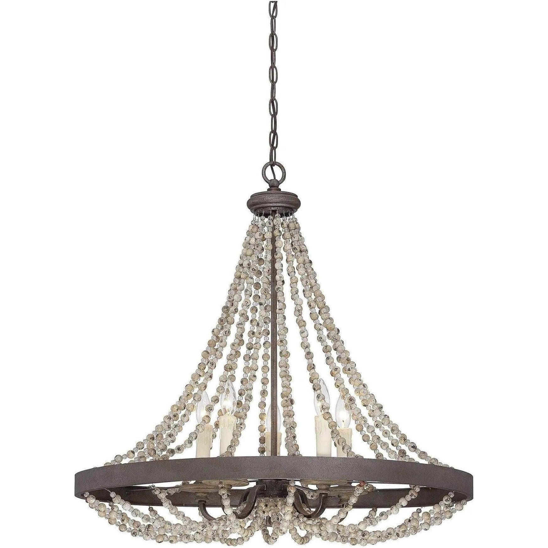 Savoy House - Mallory Five Light Pendant - 7-7406-5-39 - Canada Light Shop