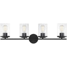 Savoy House - Marshall Four Light Bath Bar - 8-8020-4-BK - Canada Light Shop