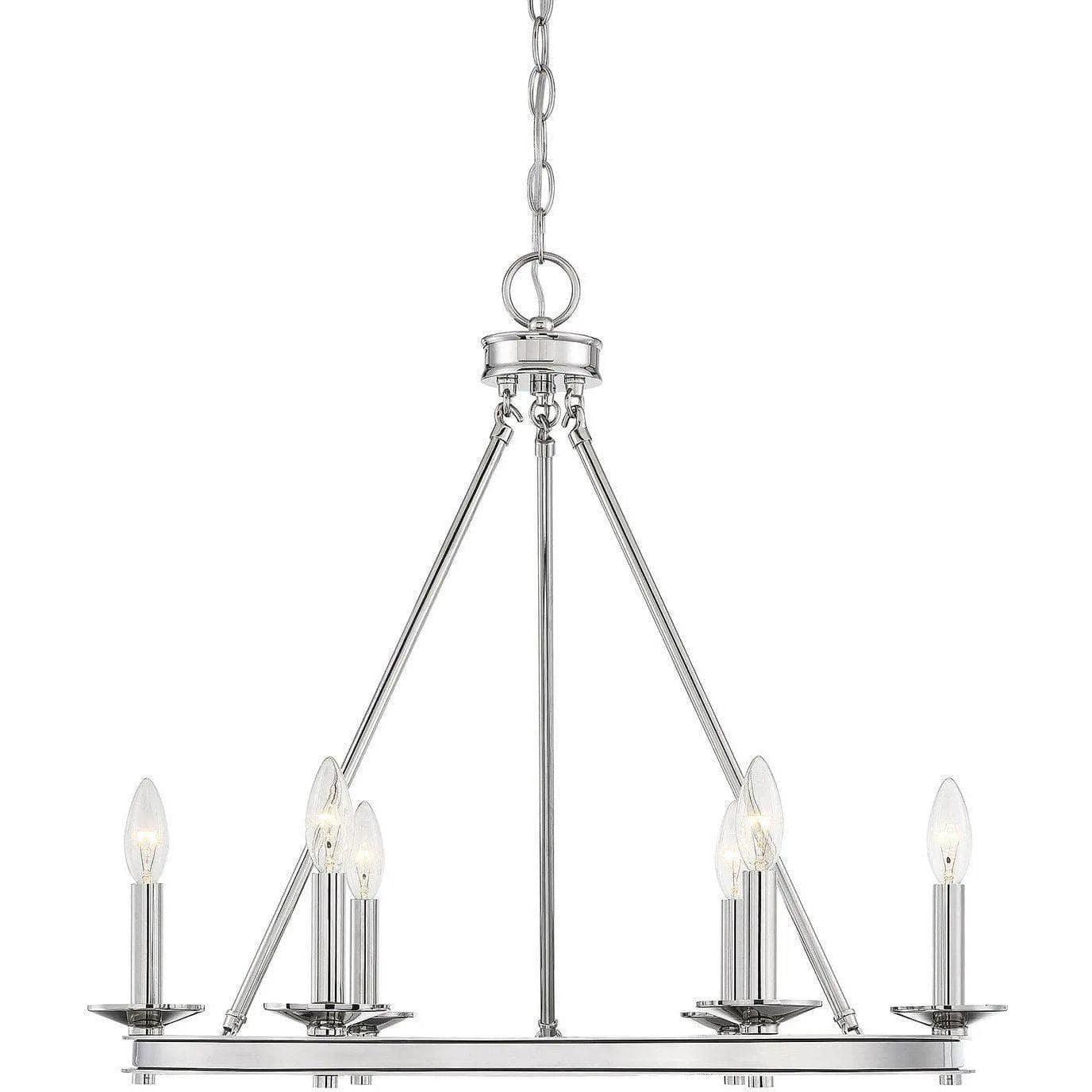 Savoy House - Middleton Six Light Chandelier - 1-307-6-109 - Canada Light Shop