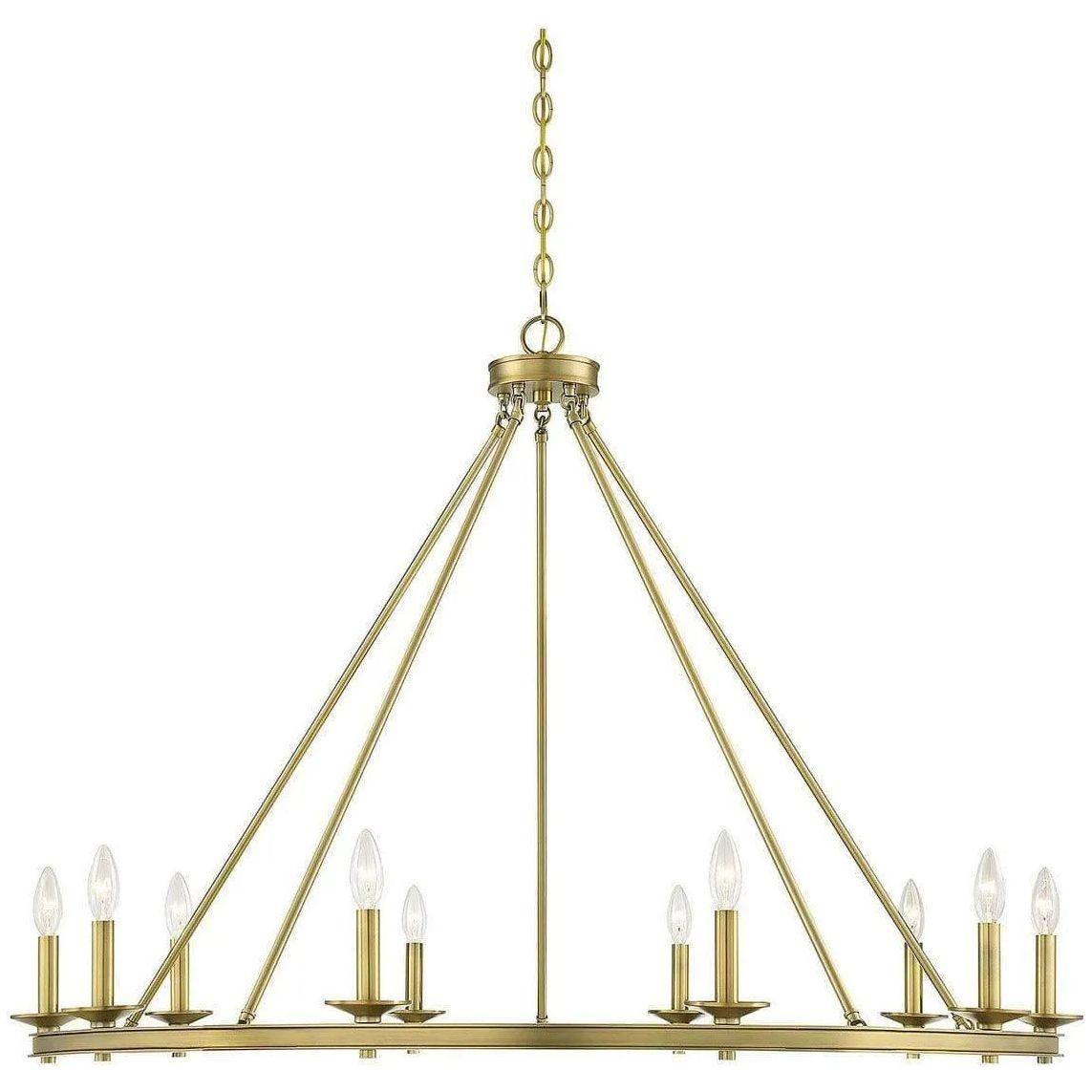 Savoy House - Middleton Ten Light Chandelier - 1-310-10-322 - Canada Light Shop