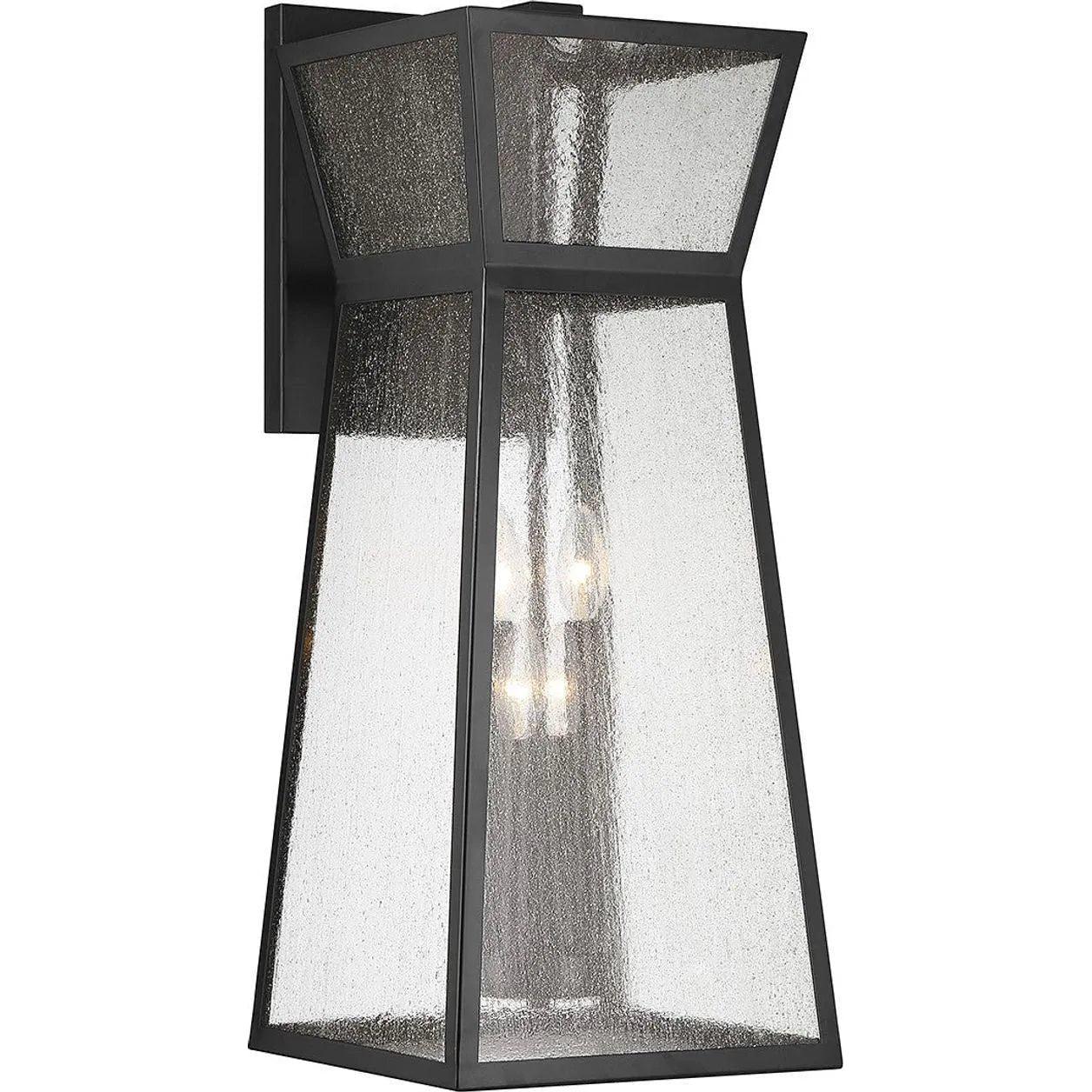 Savoy House - Millford Outdoor Wall Lantern - 5-637-BK - Canada Light Shop