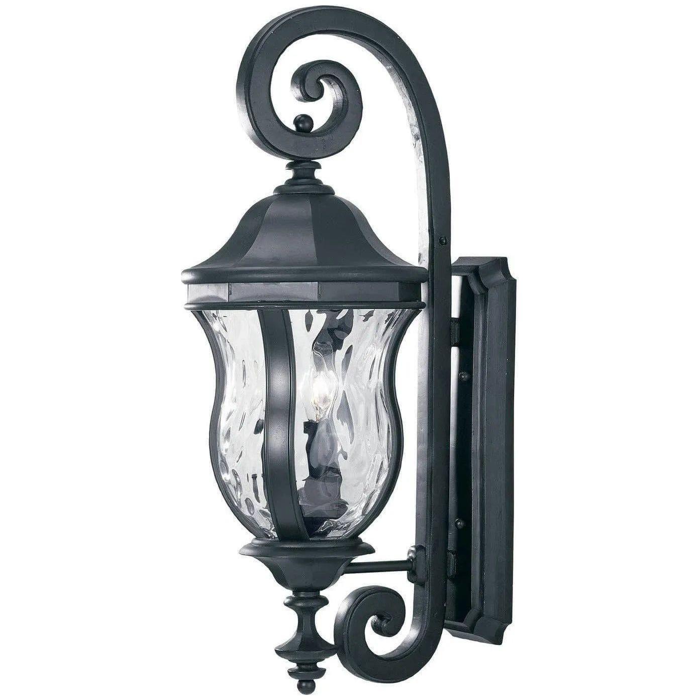 Savoy House - Monticello Three Light Outdoor Wall Lantern - 5-300-BK - Canada Light Shop