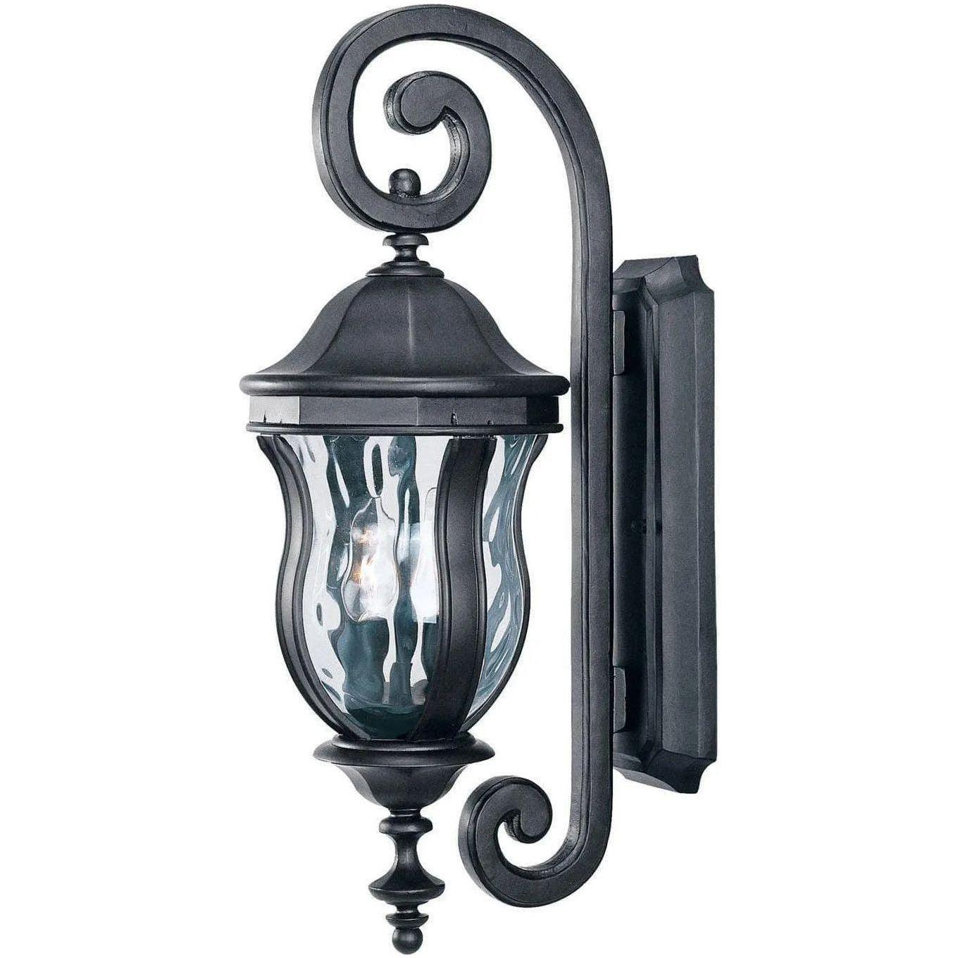 Savoy House - Monticello Two Light Outdoor Wall Lantern - 5-305-BK - Canada Light Shop