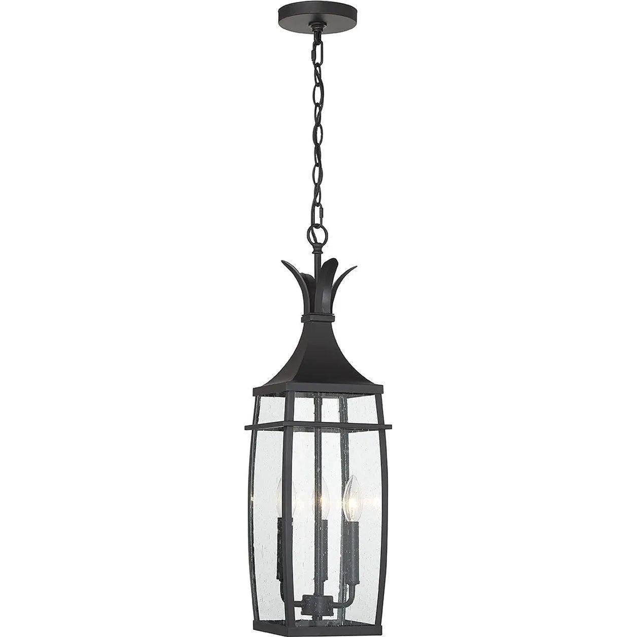 Savoy House - Montpelier Outdoor Hanging Lantern - 5-763-BK - Canada Light Shop