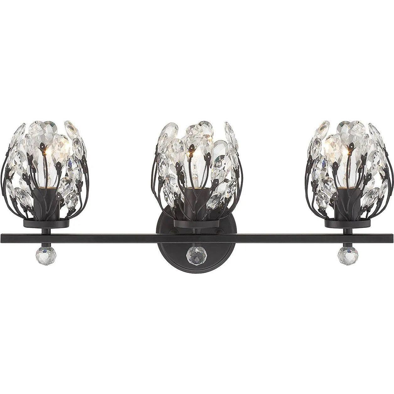 Savoy House - Moreno Bathroom Vanity - 8-6601-3-BK - Canada Light Shop