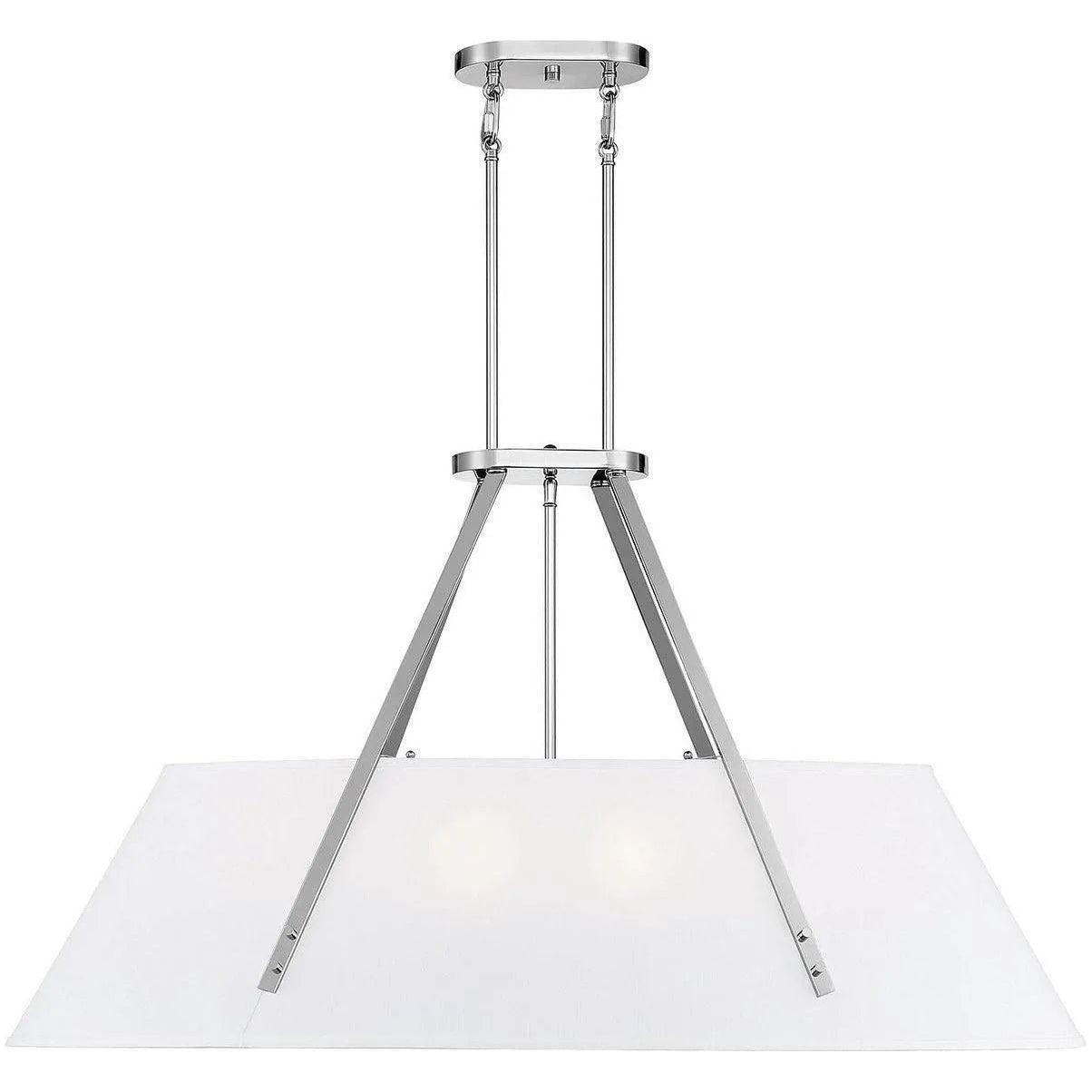 Savoy House - Newport Six Light Linear Chandelier - 1-2520-6-109 - Canada Light Shop