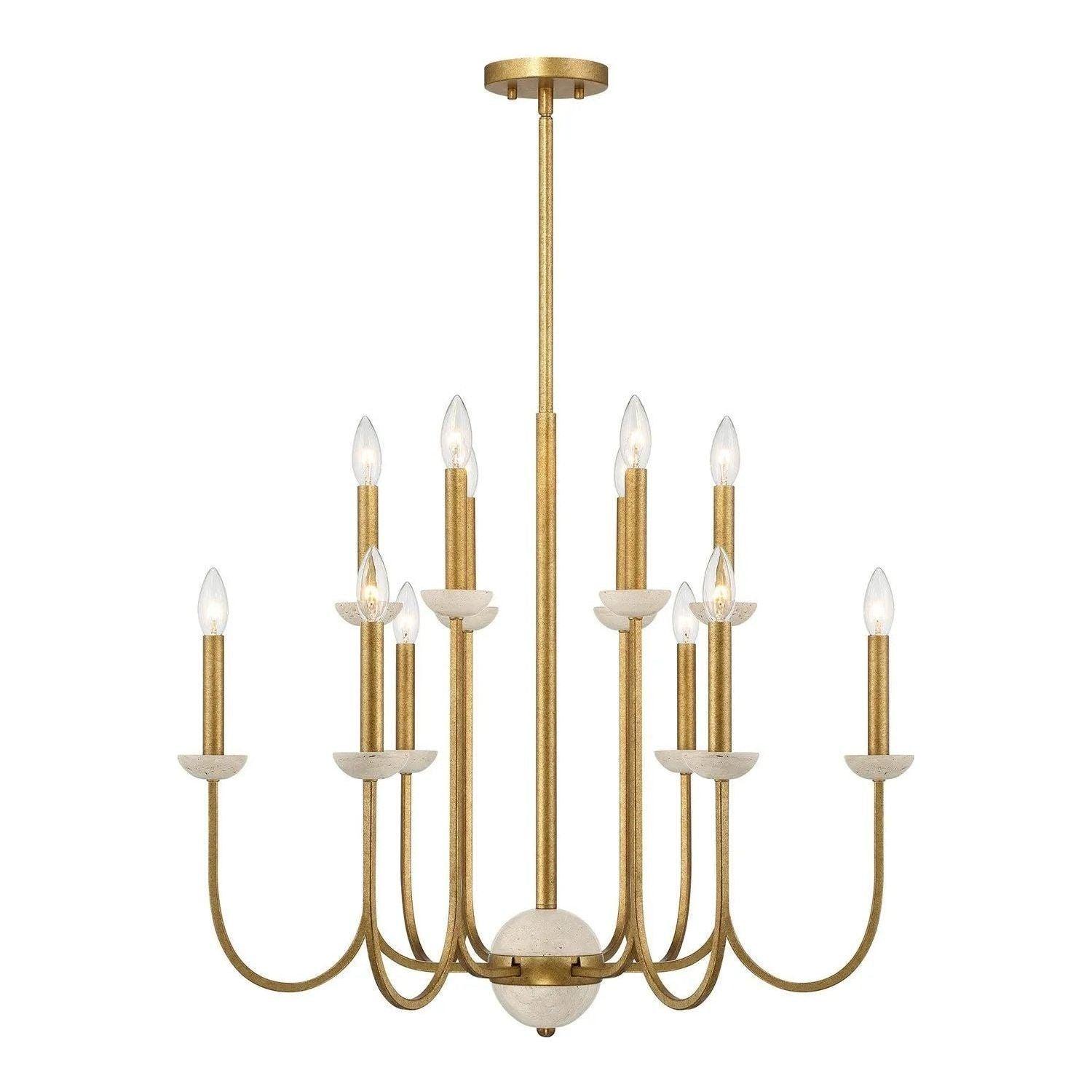 Savoy House - Oakhurst Chandelier - 1-2294-12-262 - Canada Light Shop