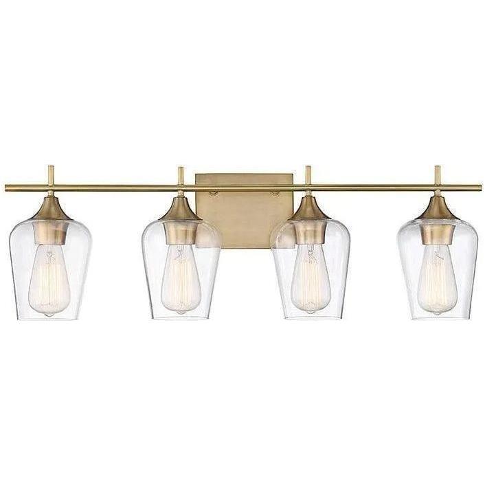 Savoy House - Octave Four Light Bath Bar - 8-4030-4-322 - Canada Light Shop