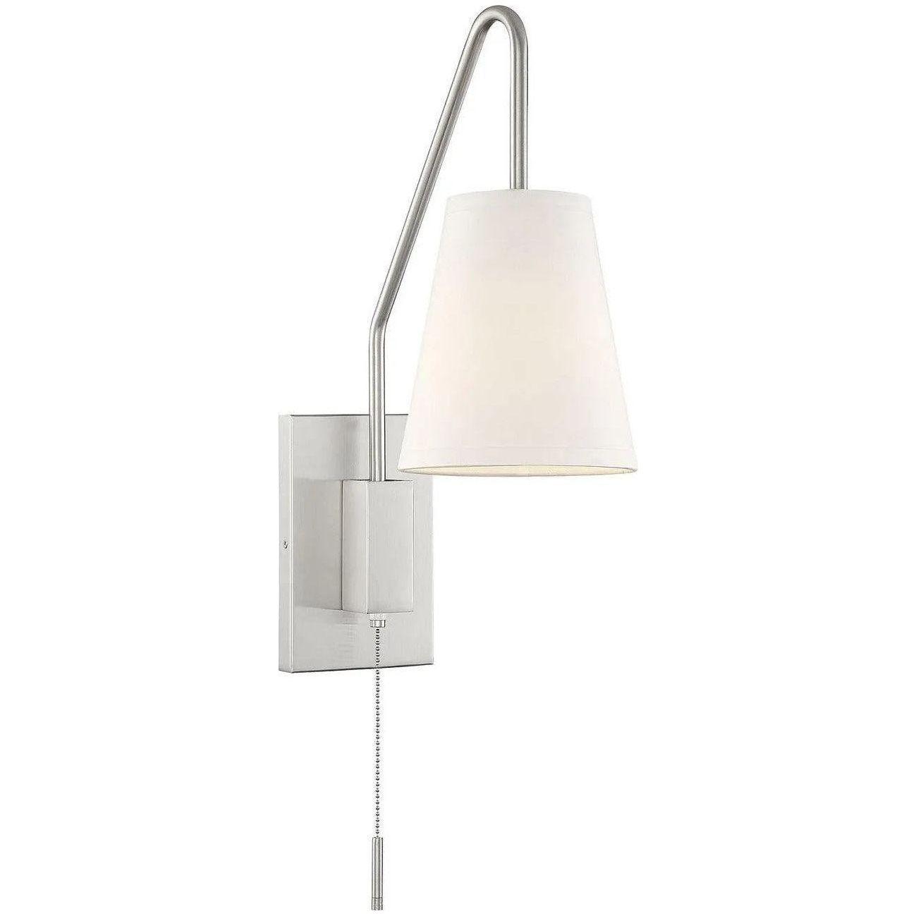 Savoy House - Owen One Light Wall Sconce - 9-0900CP-1-SN - Canada Light Shop