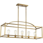 Savoy House - Palladian Five Light Linear Chandelier - 1-190-5-322 - Canada Light Shop