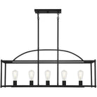 Savoy House - Palladian Five Light Linear Chandelier - 1-190-5-89 - Canada Light Shop