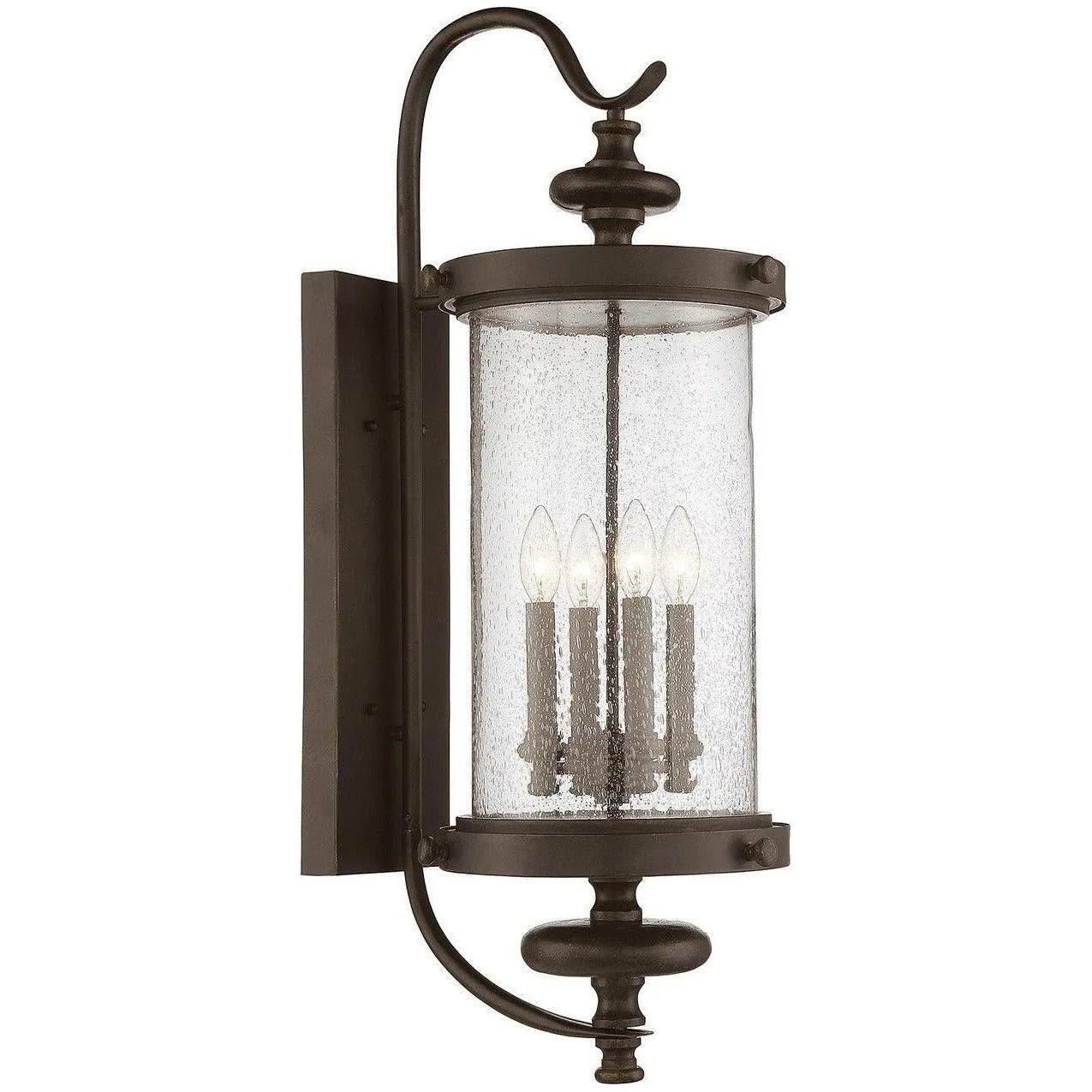 Savoy House - Palmer Four Light Outdoor Wall Lantern - 5-1224-40 - Canada Light Shop