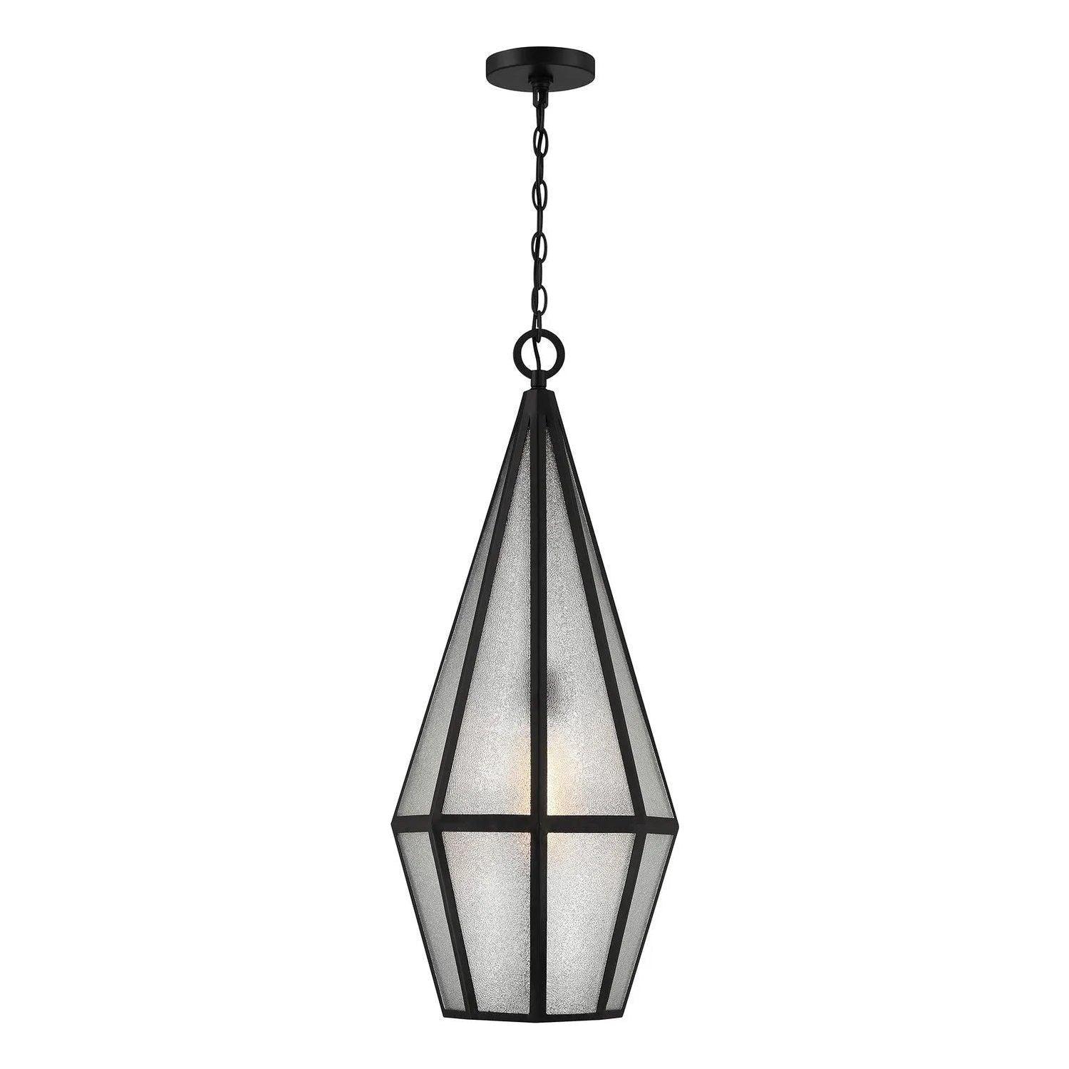 Savoy House - Peninsula Outdoor Hanging Lantern - 5-706-BK - Canada Light Shop