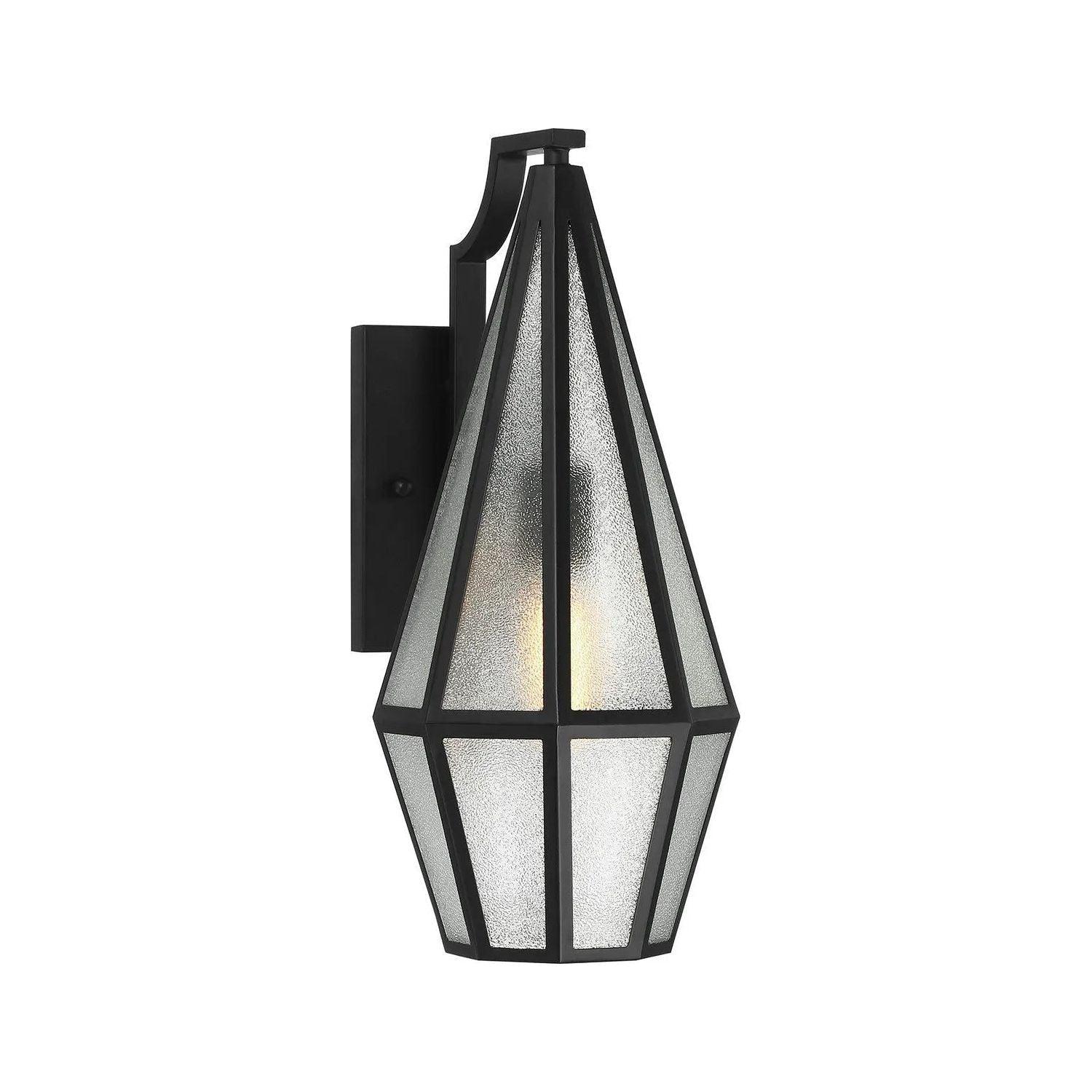 Savoy House - Peninsula Outdoor Wall Lantern - 5-709-BK - Canada Light Shop