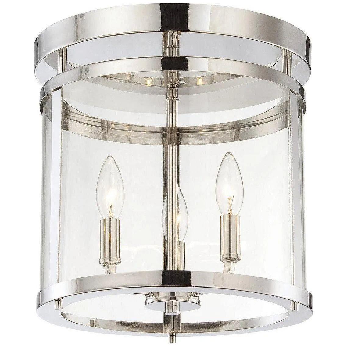 Savoy House - Penrose Three Light Semi-Flush Mount - 6-1043-3-109 - Canada Light Shop