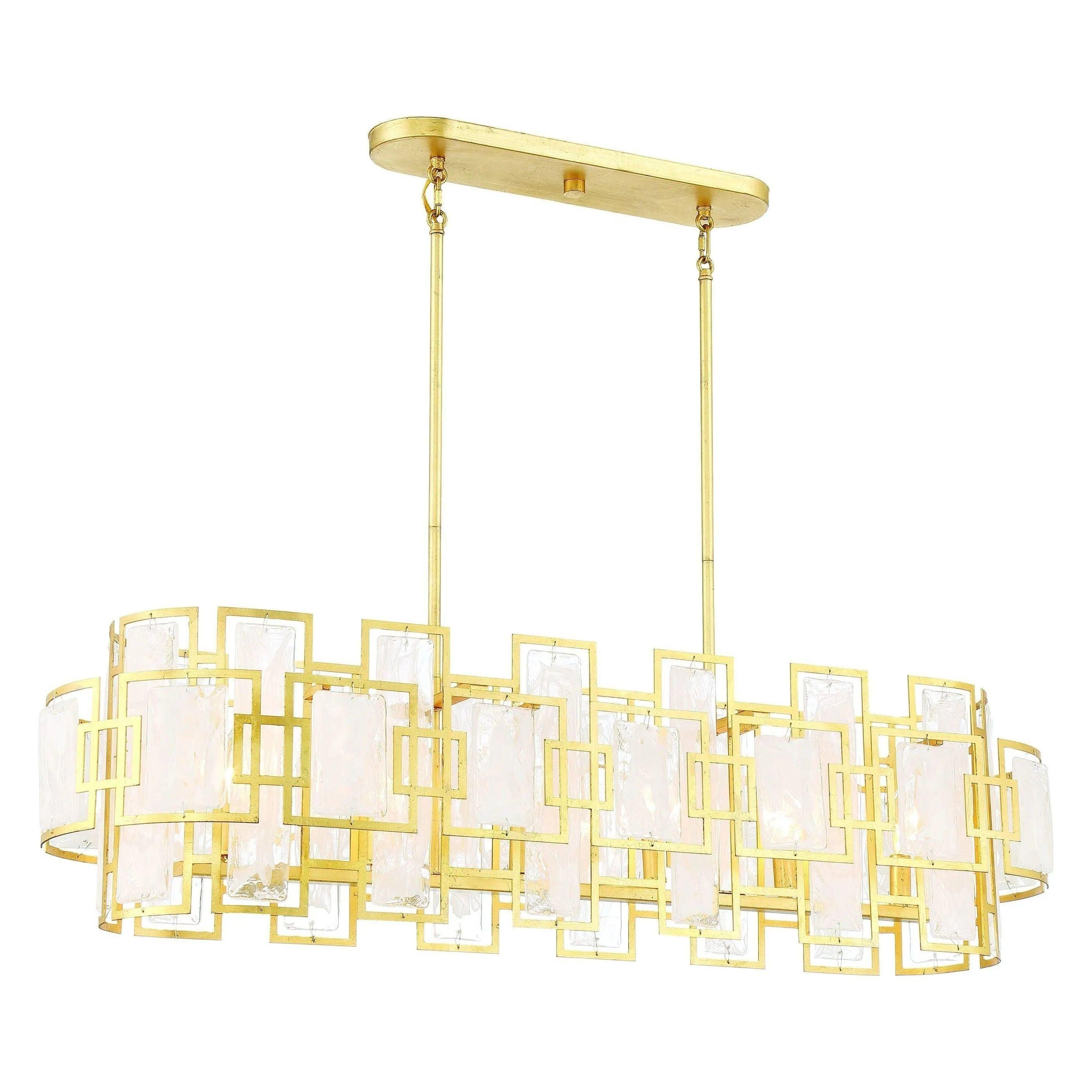 Savoy House - Portia Linear Chandelier - 1-2032-6-260 - Canada Light Shop