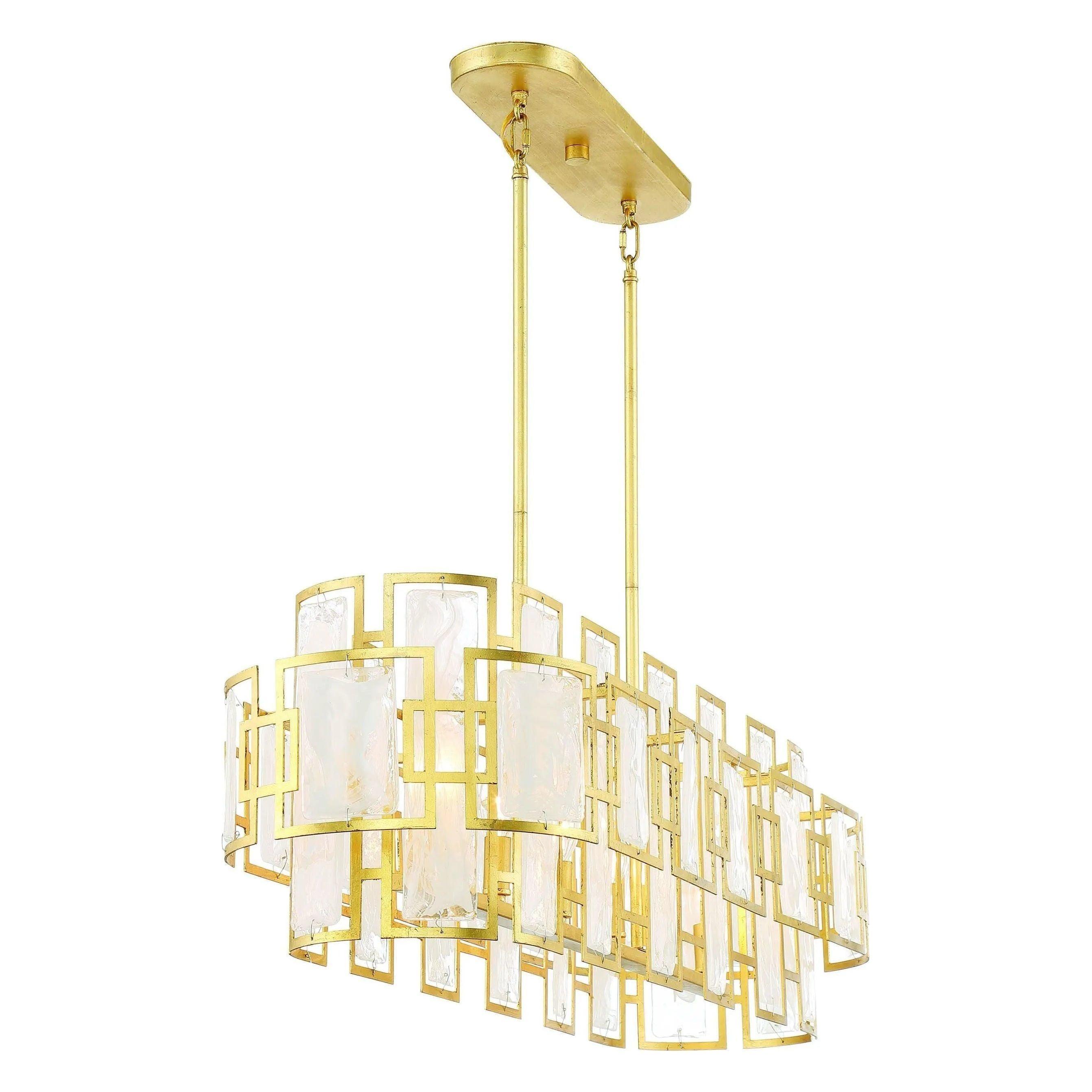 Savoy House - Portia Linear Chandelier - 1-2032-6-260 - Canada Light Shop