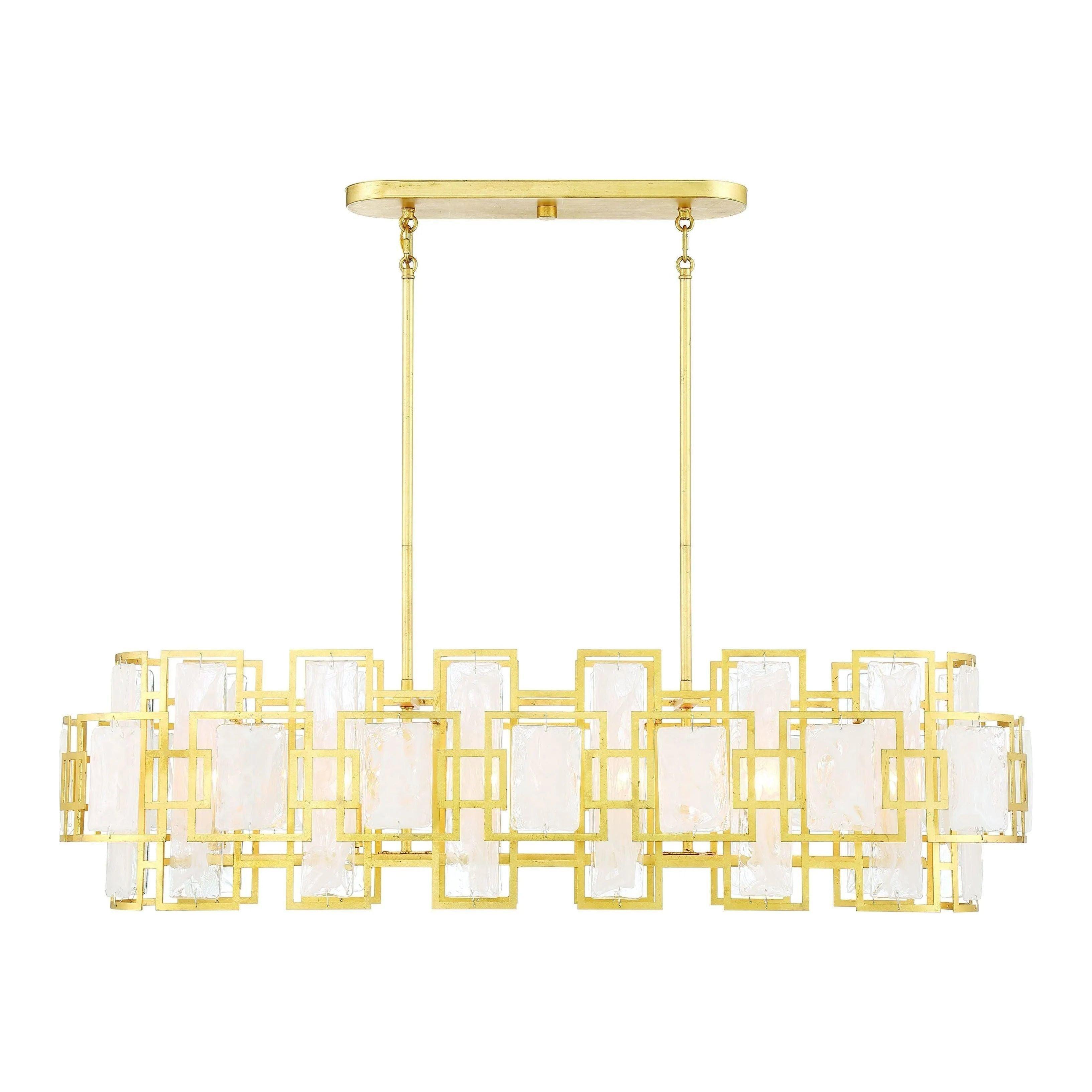 Savoy House - Portia Linear Chandelier - 1-2032-6-260 - Canada Light Shop
