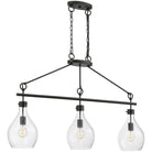Savoy House - Pulaski Three Light Linear Chandelier - 1-803-3-02 - Canada Light Shop