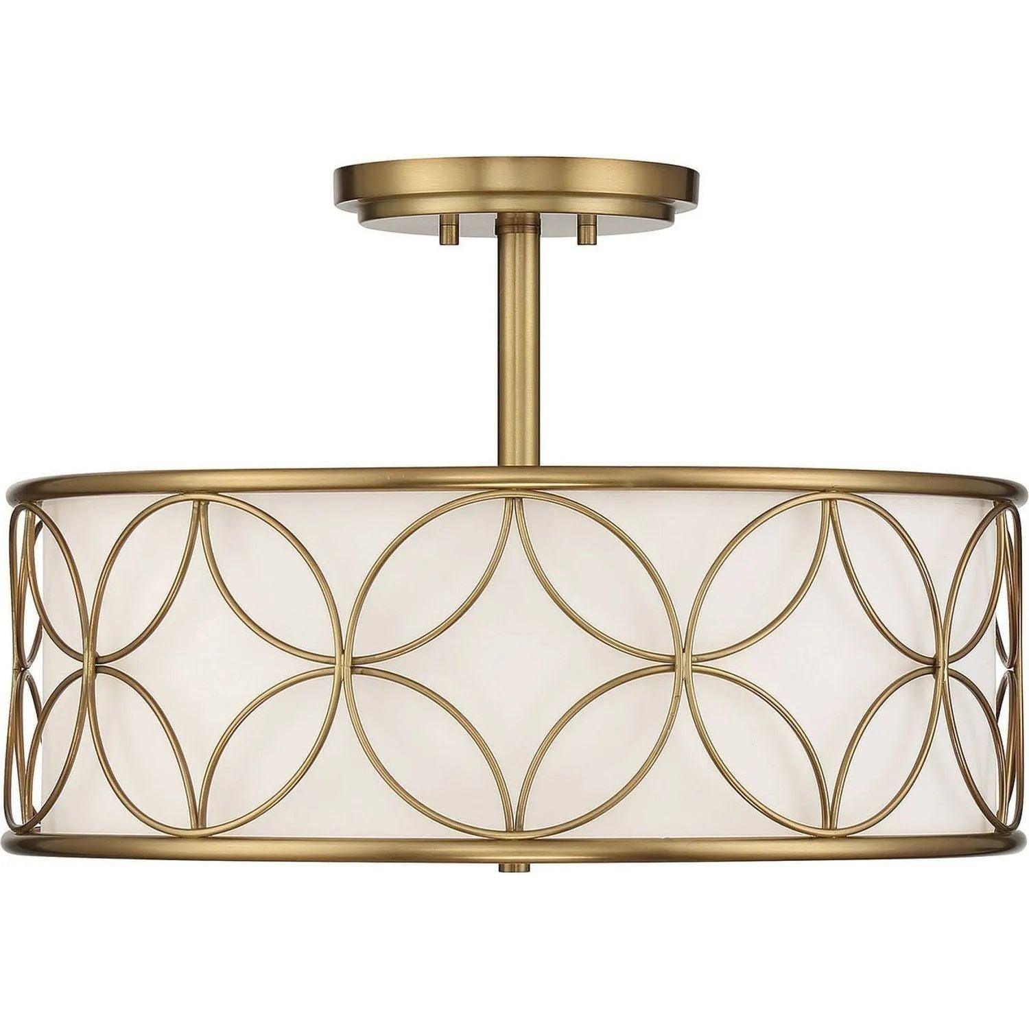 Savoy House - Reid Semi-Flush Mount - 6-1953-4-322 - Canada Light Shop