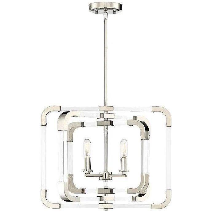 Savoy House - Rotterdam Four Light Semi-Flush Mount - 6-1662-4-109 - Canada Light Shop