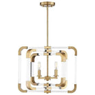 Savoy House - Rotterdam Four Light Semi-Flush Mount - 6-1662-4-322 - Canada Light Shop