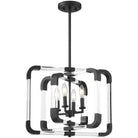 Savoy House - Rotterdam Four Light Semi-Flush Mount - 6-1662-4-89 - Canada Light Shop