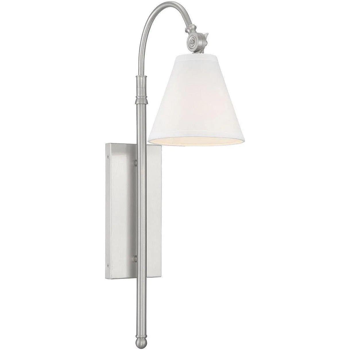 Savoy House - Rutland One Light Wall Sconce - 9-1201-1-SN - Canada Light Shop