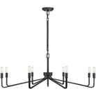 Savoy House - Salem Eight Light Chandelier - 1-6400-8-190 - Canada Light Shop