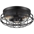 Savoy House - Scout Three Light Flush Mount - 6-8074-15-13 - Canada Light Shop