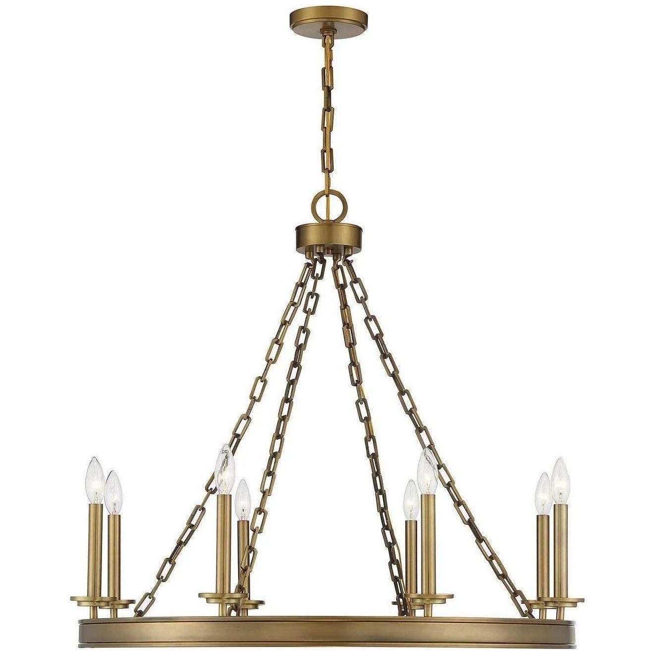 Savoy House - Seville Eight Light Chandelier - 1-4404-8-322 - Canada Light Shop