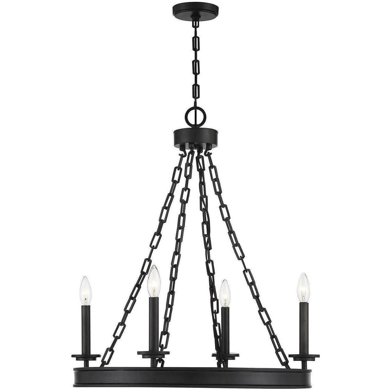 Savoy House - Seville Four Light Chandelier - 1-4403-4-89 - Canada Light Shop