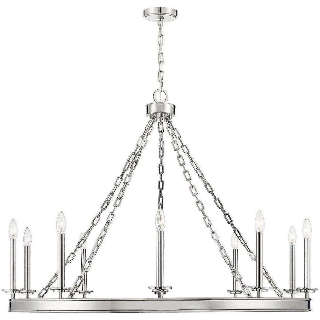 Savoy House - Seville Ten Light Chandelier - 1-4405-10-109 - Canada Light Shop