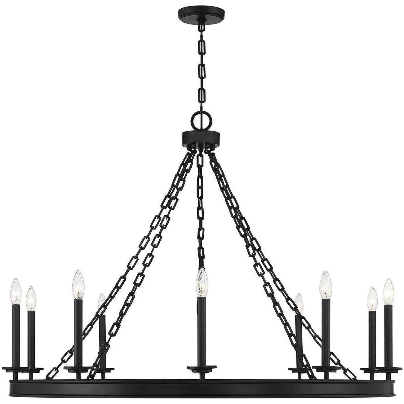 Savoy House - Seville Ten Light Chandelier - 1-4405-10-89 - Canada Light Shop