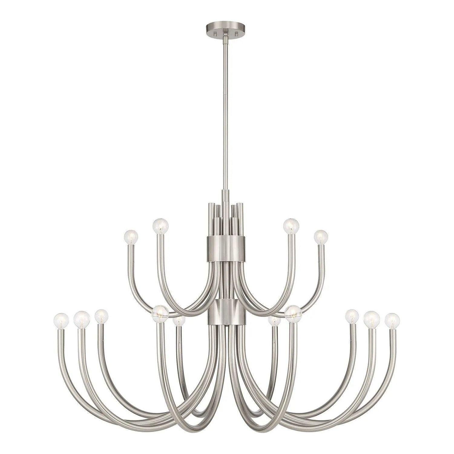 Savoy House - Sorrento Chandelier - 1-6682-15-SN - Canada Light Shop