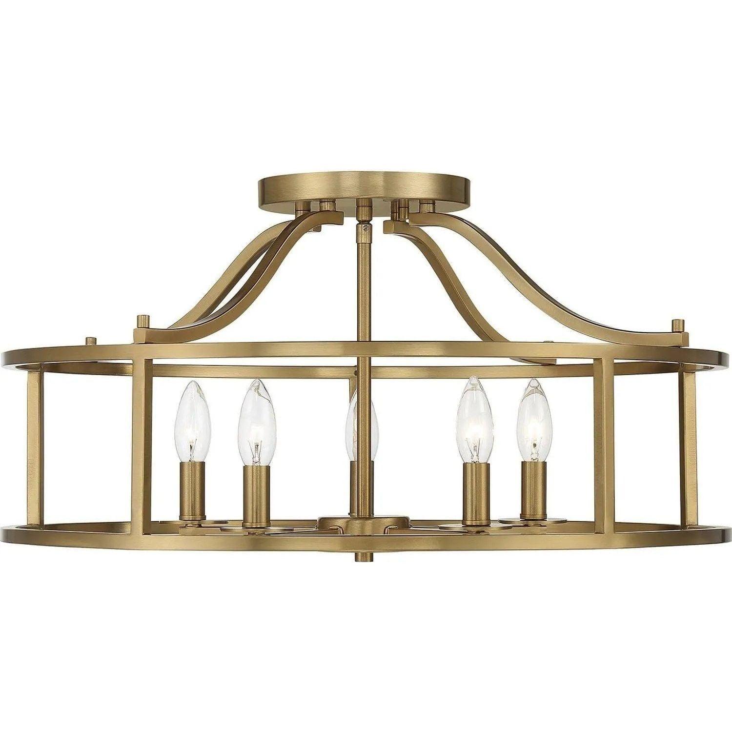 Savoy House - Stockton Semi Flush Mount - 6-1679-5-322 - Canada Light Shop