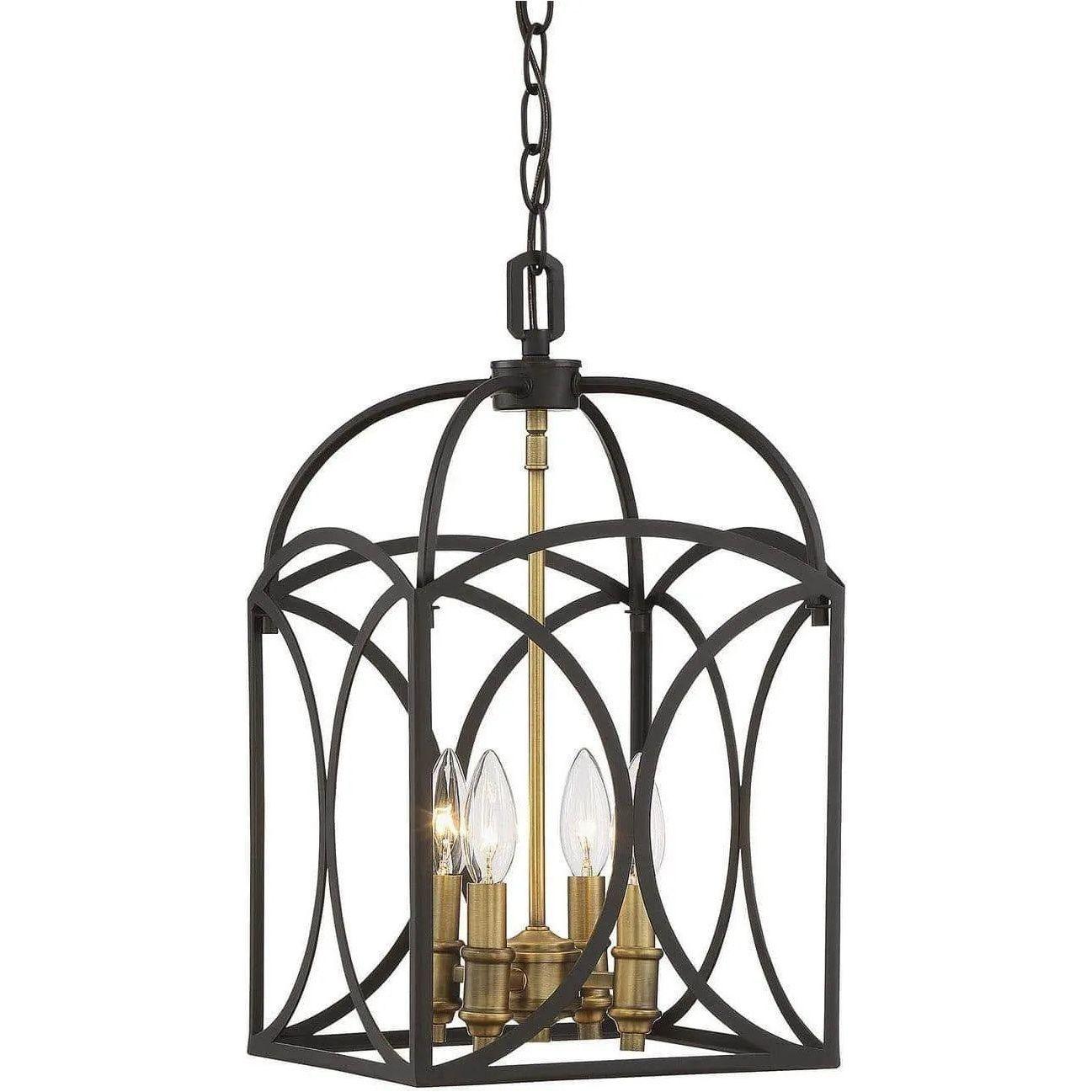 Savoy House - Talbot Four Light Foyer Pendant - 3-4080-4-79 - Canada Light Shop