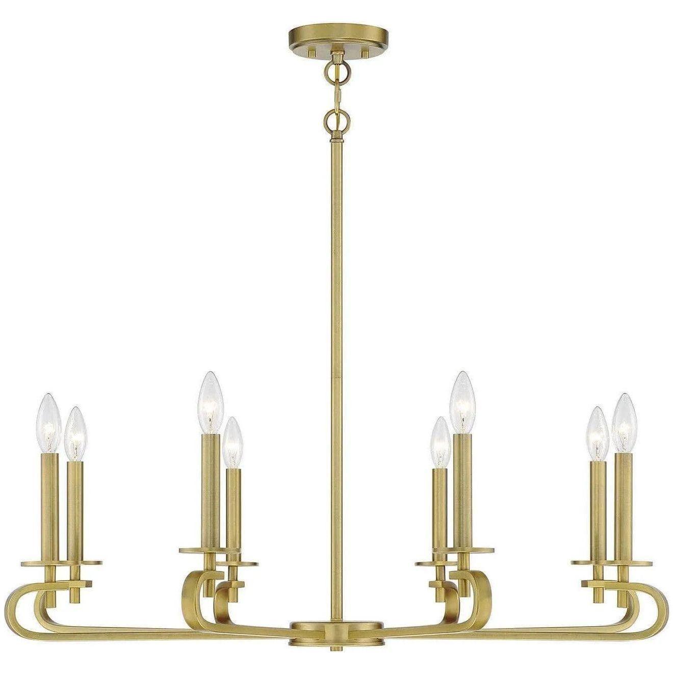 Savoy House - Torino Eight Light Chandelier - 1-2451-8-322 - Canada Light Shop