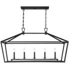 Savoy House - Townsend Five Light Linear Chandelier - 1-324-5-89 - Canada Light Shop