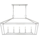 Savoy House - Townsend Five Light Linear Chandelier - 1-324-5-SN - Canada Light Shop
