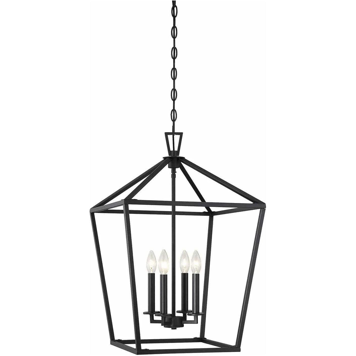 Savoy House - Townsend Four Light Foyer Pendant - 3-321-4-89 - Canada Light Shop