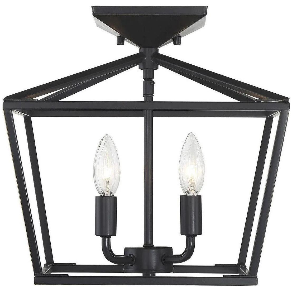 Savoy House - Townsend Four Light Semi-Flush Mount - 6-328-4-44 - Canada Light Shop