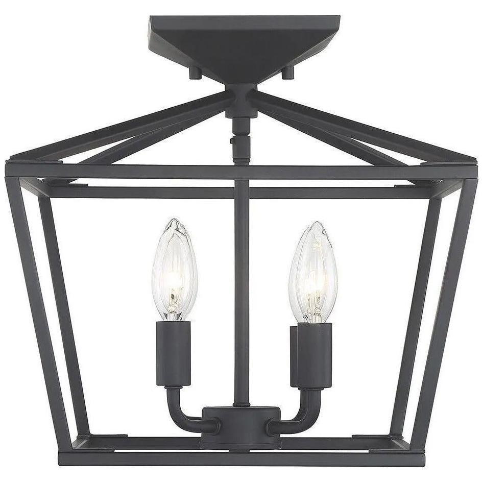 Savoy House - Townsend Four Light Semi-Flush Mount - 6-328-4-89 - Canada Light Shop