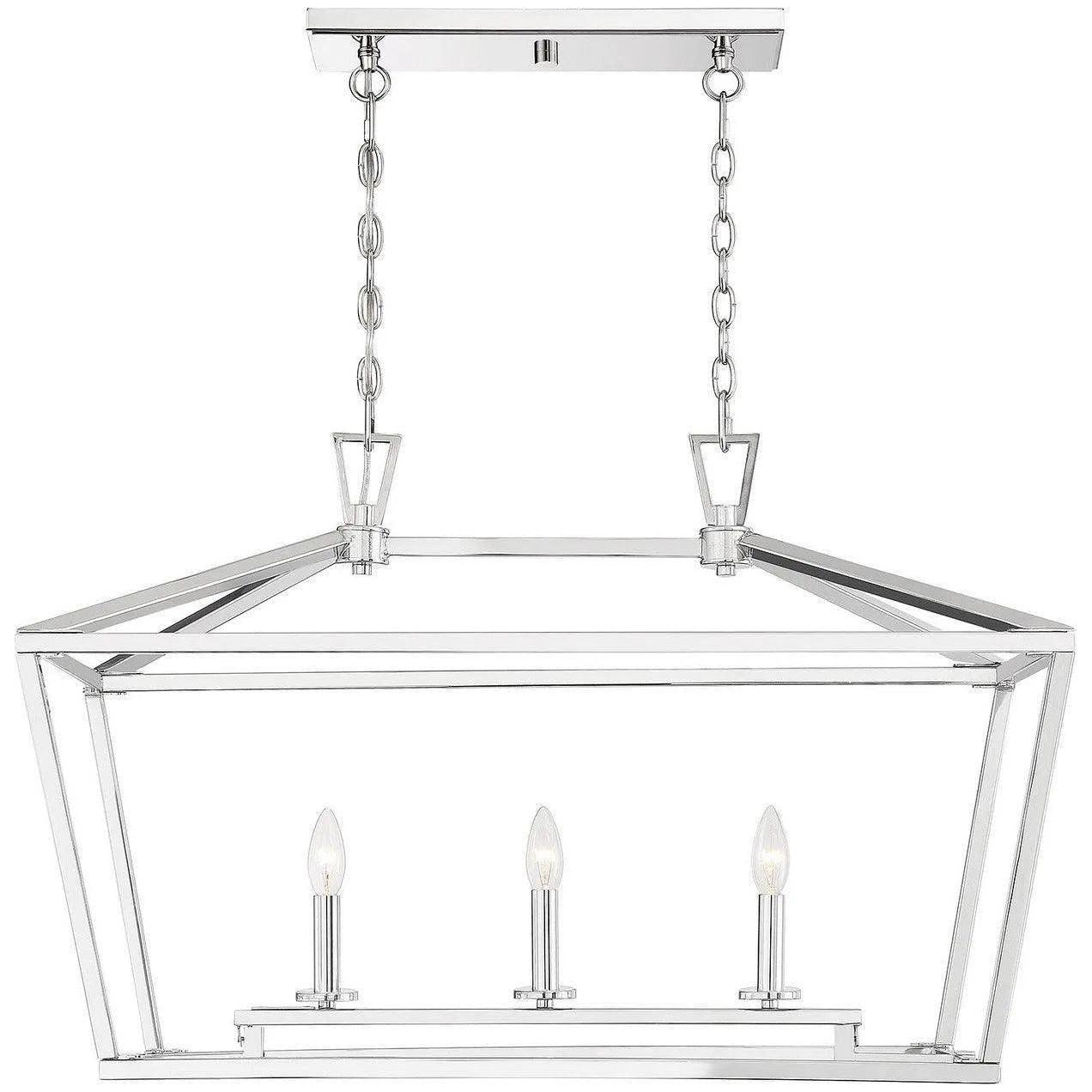 Savoy House - Townsend Three Light Linear Chandelier - 1-323-3-109 - Canada Light Shop