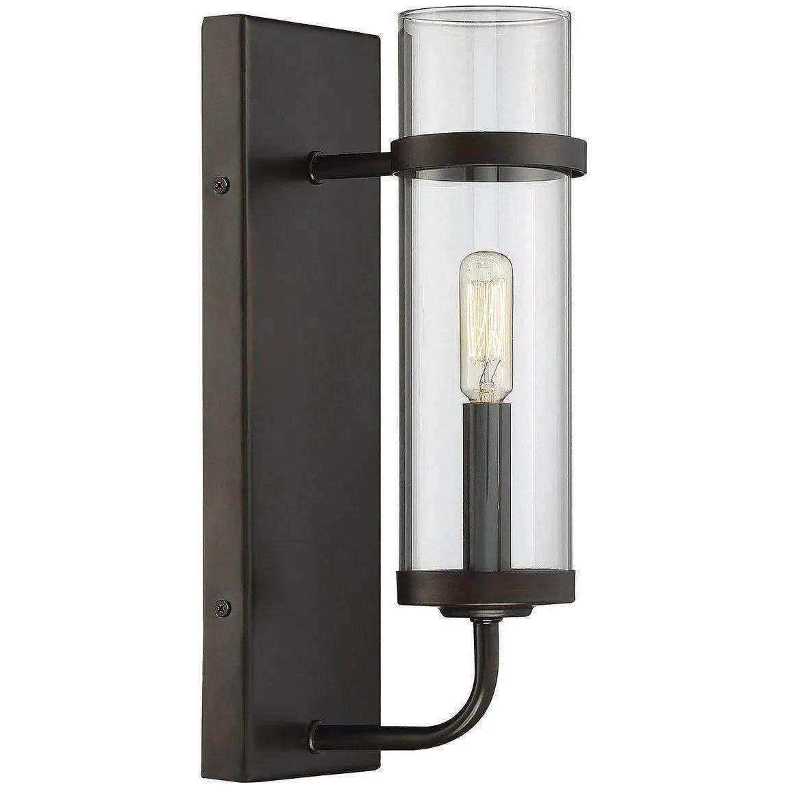 Savoy House - Tulsa One Light Wall Sconce - 9-6054-1-13 - Canada Light Shop