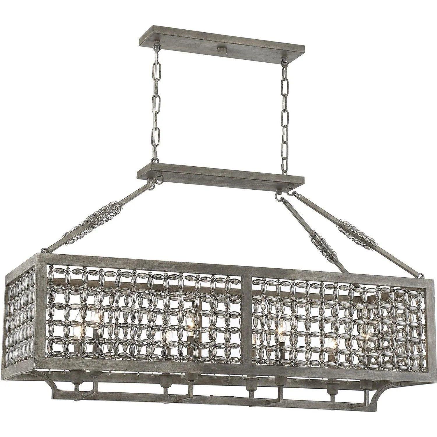 Savoy House - Tyanna Linear Chandelier - 1-1883-8-178 - Canada Light Shop