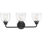 Savoy House - Vale Three Light Bath Bar - 8-7205-3-BK - Canada Light Shop