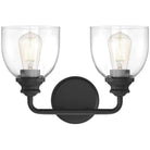 Savoy House - Vale Two Light Bath Bar - 8-7205-2-BK - Canada Light Shop