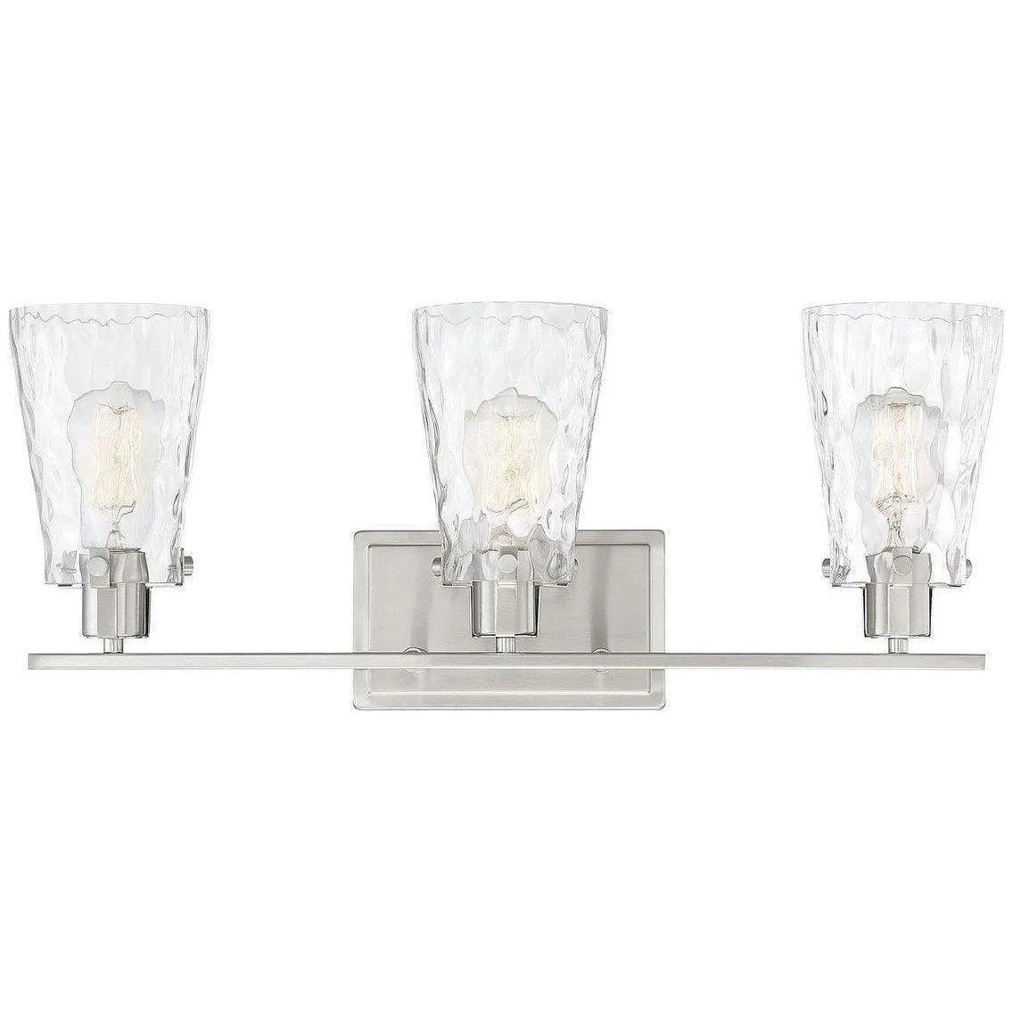 Savoy House - Vaughan Three Light Bath Bar - 8-4508-3-SN - Canada Light Shop
