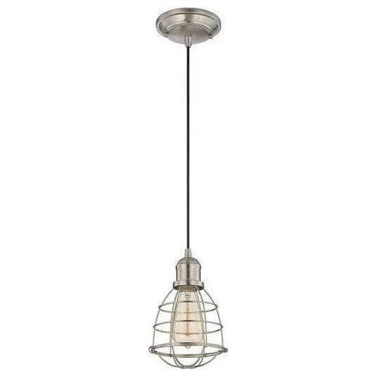 Savoy House - Vintage Pendants One Light Mini Pendant - 7-4130-1-SN - Canada Light Shop